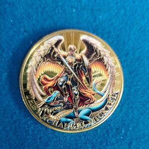 Mint Archangel Mickael Gold Coin